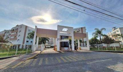Apartamento com 3 dormitórios à venda, 83 m² - Forquilhas - São José/SC