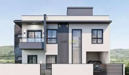Sobrado com 3 dormitórios sendo 1 suíte à venda, 112 m² - Sertão do Maruim - São José/Santa Catarina