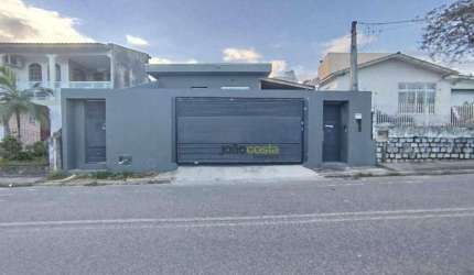 Casa com 2 dormitórios para alugar, 130 m² - Capoeiras - Florianópolis/SC