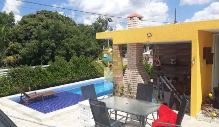 Casa em condomínio fechado com 4 quartos à venda no Centro, São Miguel de Taipu  por R$ 740.000