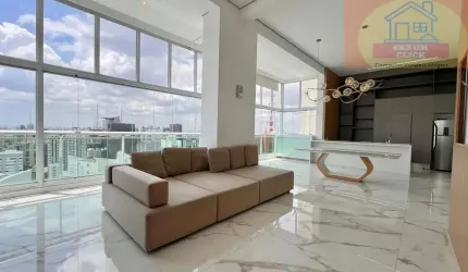 Loft Impecável com Vista Espetacular no &#199;iragan!