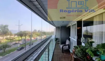 Grande Apartamento de Frente Mar na Praia do Boqueirão em Santos - Viva o Sonho &#224; Beira-Mar!