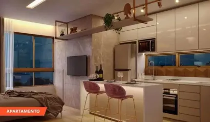 Baixou o preço Apartamento Studio pronto com Alta Rentabilidade e excelente moradia em Boa Viagem!