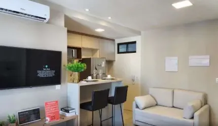 Baixou o preço de Studios Prontos para Morar ou Rentabilizar a 2 Minutos do Shopping Recife!