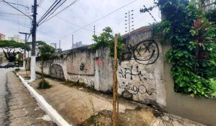 Terreno Tatuapé com casa antiga no local!