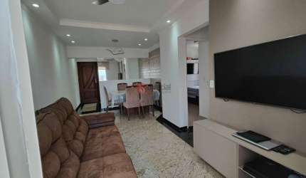 Apartamento reformado a venda, 3 quartos, 1 suíte, mobiliado, 1 vaga de garagem .