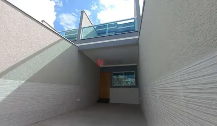 Sobrado novo com 105m²  3 dormitórios, 1 suíte, 2 vagas, espaço gourmet