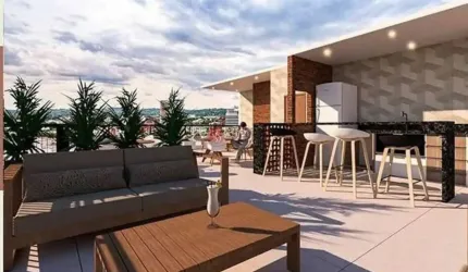Apartamento na Vila Ré com  44,62 metros.