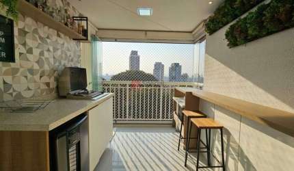 Apartamento à venda, 3 quartos, 1 suíte, 2 vagas e depósito. Porteira Fechada.
