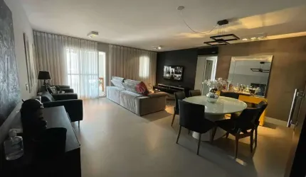 Apartamento a venda com 124 m², com depósito, condomínio clube, próximo ao Shopping Anália Franco.