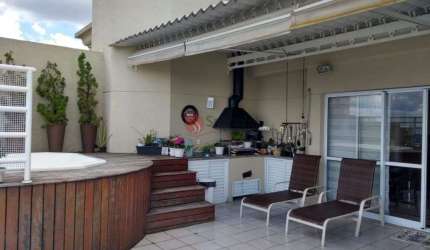 LINDA COBERTURA NO TATUAPÉ EM ÓTIMAS CONDIÇÕES, 356M², ABAIXOU O VALOR!