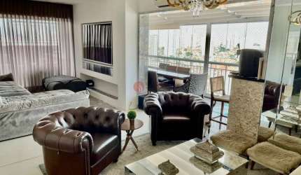 Cobertura  no Anália Franco, com 180m², sendo 2 suítes, 3 vagas, Varanda Gourmet com Jacuzzi;