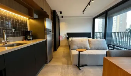 Studio mobiliado para locação Tatuapé, Alto Padrão