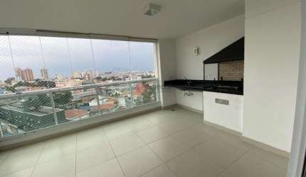 Apartamento na Vila Formosa com 3 quartos, 1 suíte e 2 vagas. Sacada Gourmet