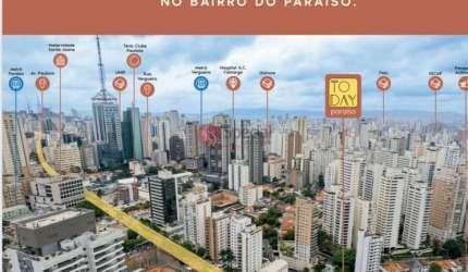 Studio à Venda no Paraíso. Entrega em Abril de 2028
