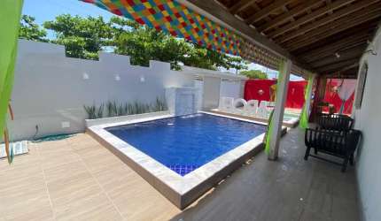 Oportunidade única! Casa de praia pé na areia em são jose da coroa grande