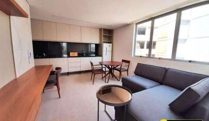 Apartamento de 1 quarto área privativa c/ sala para alugar no Buritis
