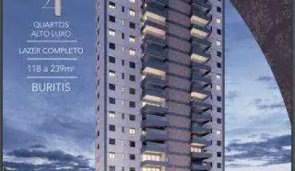 Apartamento com 4 quartos à venda na Rua Ernani Agricola, 195, Buritis, Belo Horizonte por R$ 1.675.976