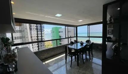 Apto alto padrão 4 qtos 2 suítes nascente, ventilado, com uma vista linda um por andar em Candeias.