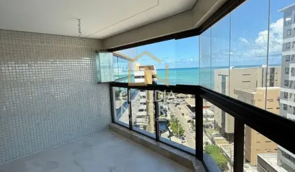 Luxo com vista para o mar na Ponta Verde - AL