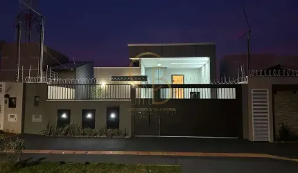 CASA MODERNA COM PISCINA E ACABAMENTO PREMIUM!