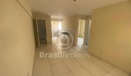 Apartamento de 43,45m², com dois quartos em condomínio, em Todos os Santos. Primeira locação