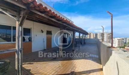 Cobertura à venda com 349,00m² e 3 quartos em Cachambi, Rio de Janeiro - rj