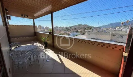 Cobertura à venda com 121,00m² e 2 quartos em Meier, Rio de Janeiro - rj