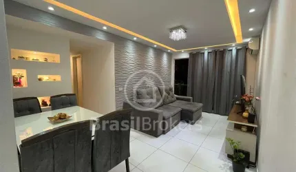 Excelente apartamento de 71m² com condomínio barato no Cachambi