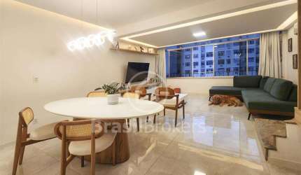 Cobertura duplex totalmente reformada, 3 quartos - Tijuca