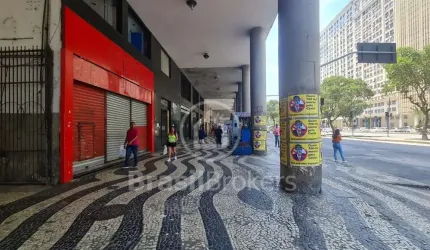 LOJA COMERCIAL NA AV PRESIDENTE VARGAS COM SOBRELOJA E SUBSOLO - 360M²- CENTRO - RJ