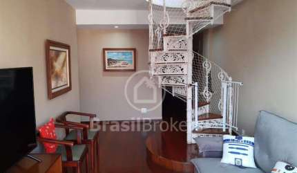 Cobertura Duplex à venda com 194,00m² e 3 quartos em Andaraí, Rio de Janeiro - rj