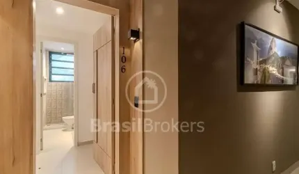 Apartamento tipo garden 1 quarto à venda no Bairro Peixoto - Copacabana