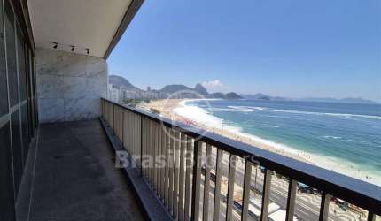 Apartamento á venda com 4 quartos na Avenida Atlântica.