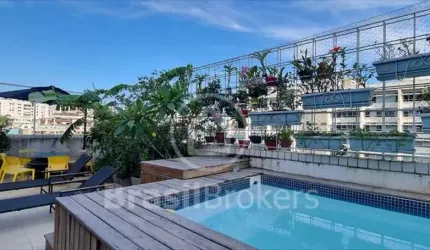 Cobertura Duplex à venda com 263metros  e 4 quartos na Gávea