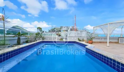 Cobertura à venda com 188,00m² e 5 quartos em Leblon, Rio de Janeiro - rj