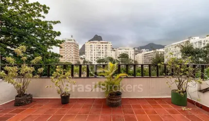 Cobertura Duplex à venda com 489,00m² e 4 quartos em Leblon, Rio de Janeiro - rj