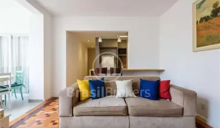Apartamento, 125m² de fundos -  mobiliadessimo