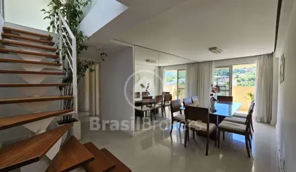 Cobertura Duplex à venda com 277,00m² e 4 quartos em Freguesia (Jacarepaguá), Rio de Janeiro - rj