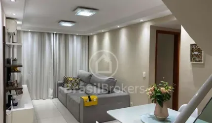 Cobertura Duplex à venda com 162,00m² e 4 quartos em Praça Seca, Rio de Janeiro - rj