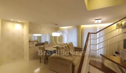 Cobertura Duplex à venda com 130,00m² e 3 quartos em Jardim Guanabara, Rio de Janeiro - rj