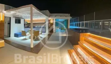 Cobertura Duplex à venda com 400,00m² e 4 quartos em Jardim Guanabara, Rio de Janeiro - rj