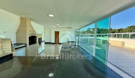 Cobertura de Luxo com Vista Mar Área Gourmet e Piscina