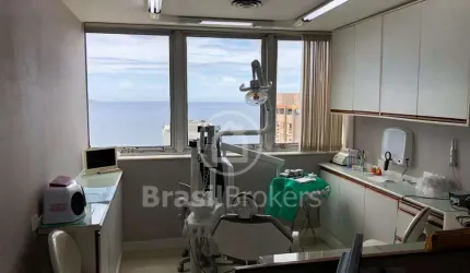 Sala Comercial à Venda em Prédio Icônico na RuaVisconde de Pirajá - Ipanema - com vista para o mar.