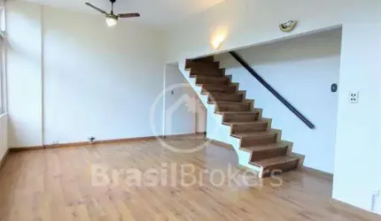 Apartamento Duplex à venda com 107,00m² e 3 quartos em Botafogo.