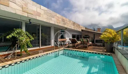 Cobertura Triplex à venda com 450,00m² e 5 quartos em São Conrado, Rio de Janeiro - RJ