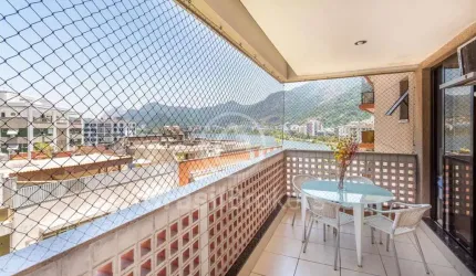CONDOMINIO DO EDIFICIO ATLANTICA LAGOA - Apartamento 3 quartos, sendo 1 suíte