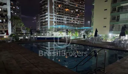 Quarto e sala  com vista para o mar - Barra da tijuca