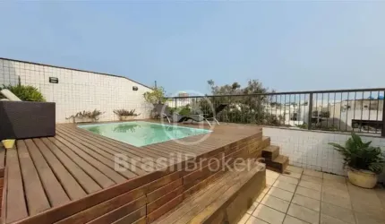 Cobertura Duplex  5 quartos no Jardim Oceânico com 378 mts