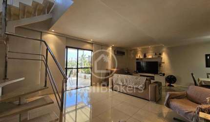 Cobertura Duplex Diferenciada com 334,00m² ,  quartos no Recreio dos Bandeirantes, Rio de Janeiro - rj